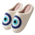 Evil Eyes Winter Plush Slippers