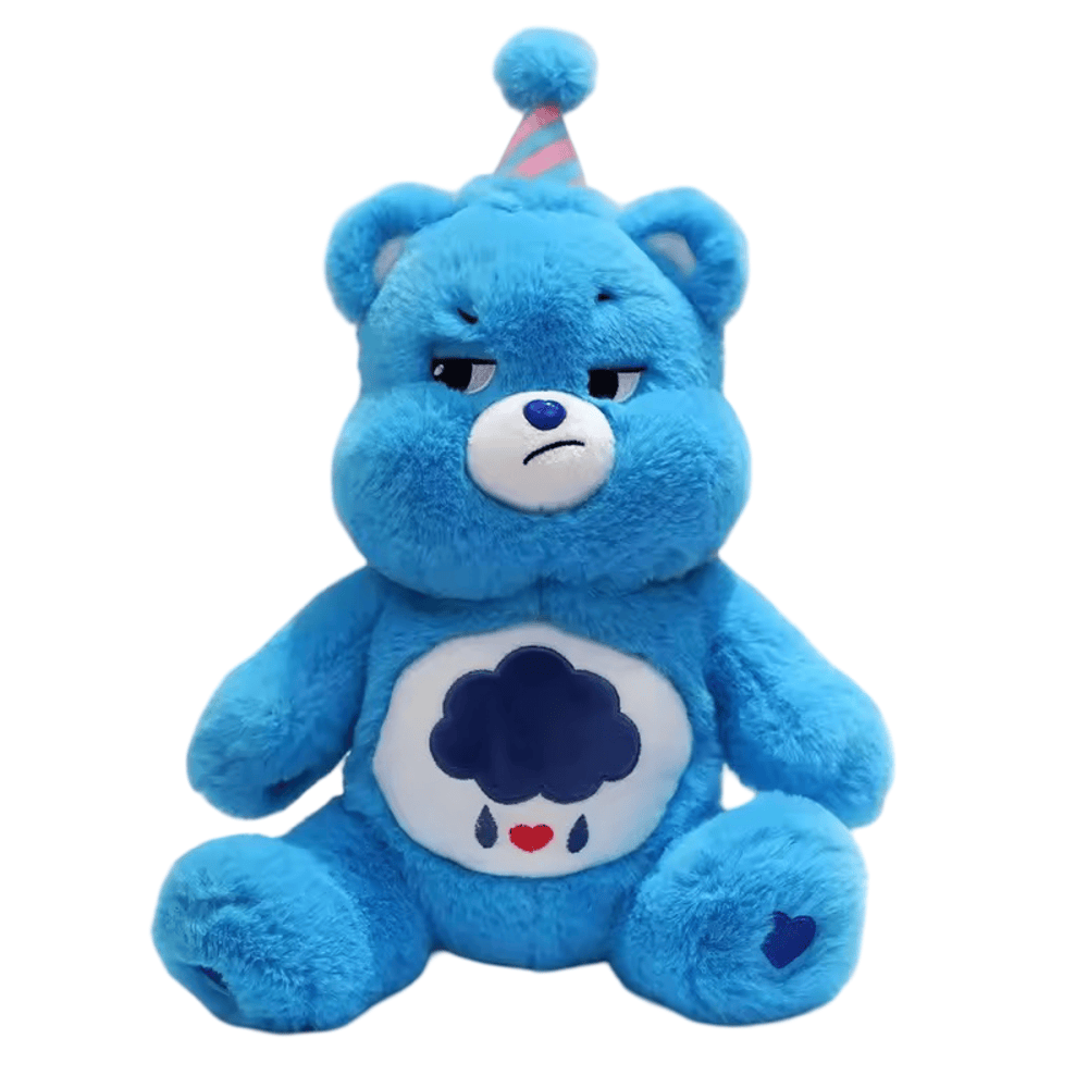 36cm Cartoon Birthday Grumpy Bear Soft Stuffed Plush Toy 36cm Cartoon Birthday Grumpy Bear Soft Stuffed Plush Toy