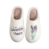 Soft Lavender Haze Pattern Plush slippers