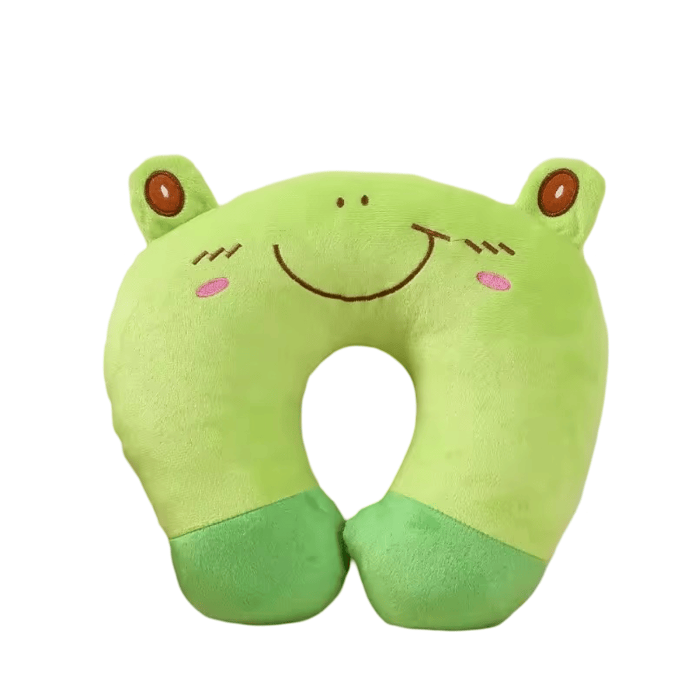 Frog Cartoon Plush U-Shaped Pillow Frog Cartoon Plush U-Shaped Pillow