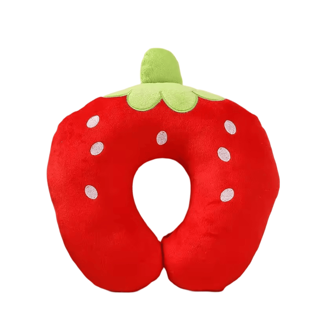 Strawberry Cartoon Plush U-Shaped Pillow Strawberry Cartoon Plush U-Shaped Pillow