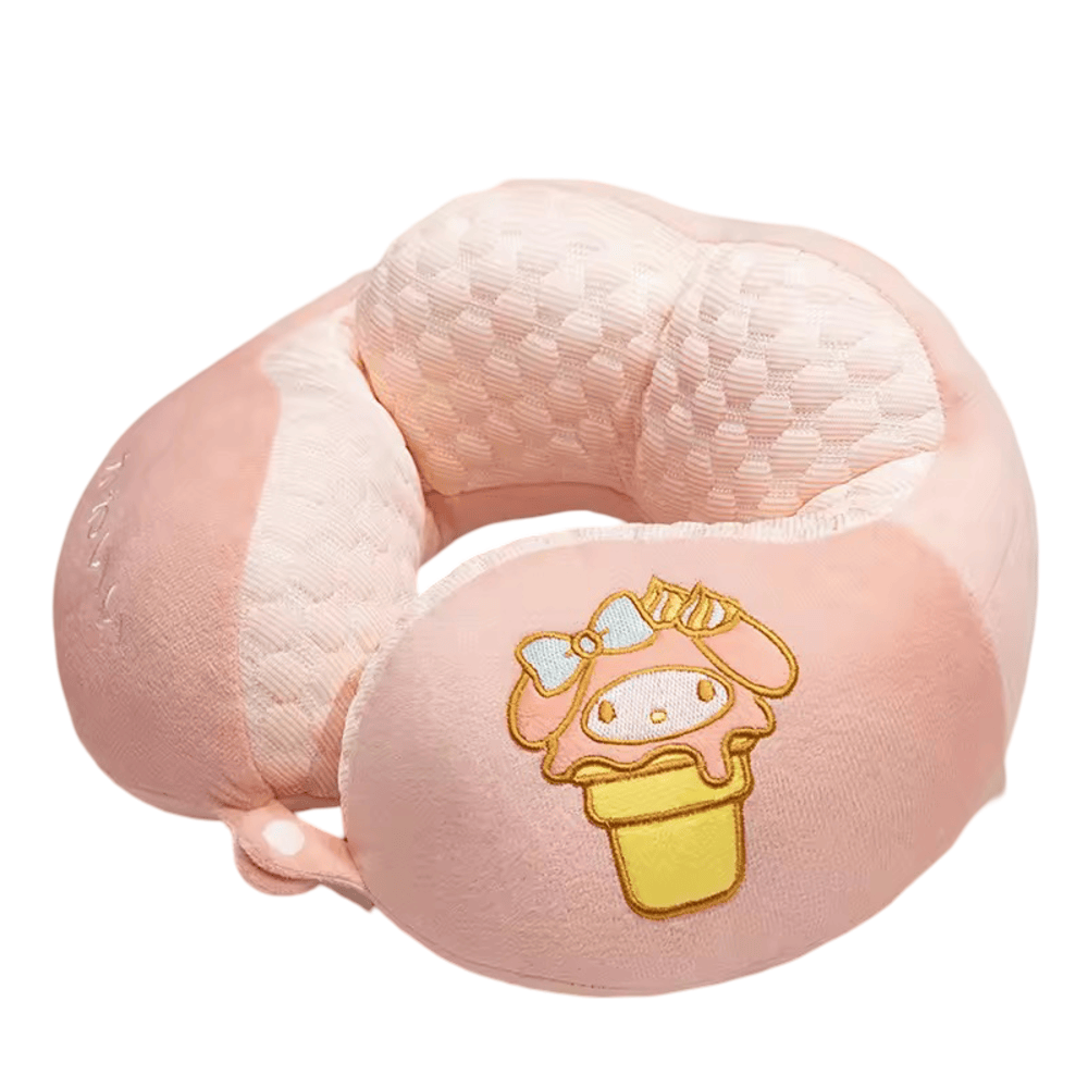 Sanrio Cartoon My Melody U-Shaped Plush Neck Pillow Sanrio Cartoon My Melody U-Shaped Plush Neck Pillow