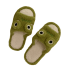 Cartoon Frog Plush Slippers For Women