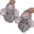 Elephant Soft Stuffed Plush Slippers