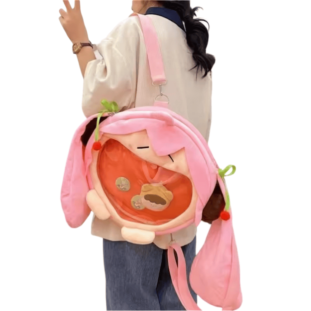 Hatsune Miku Anime Plush Shoulder Bag Hatsune Miku Anime Plush Shoulder Bag