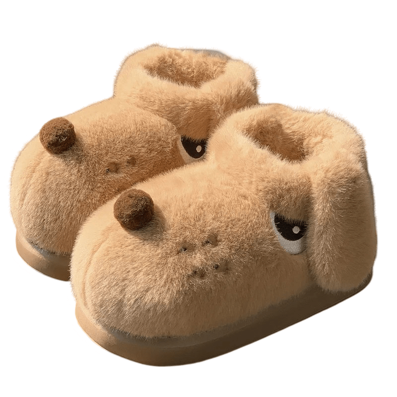 Cartoon Dog Warm Slippers For Women Cartoon Dog Warm Slippers For Women