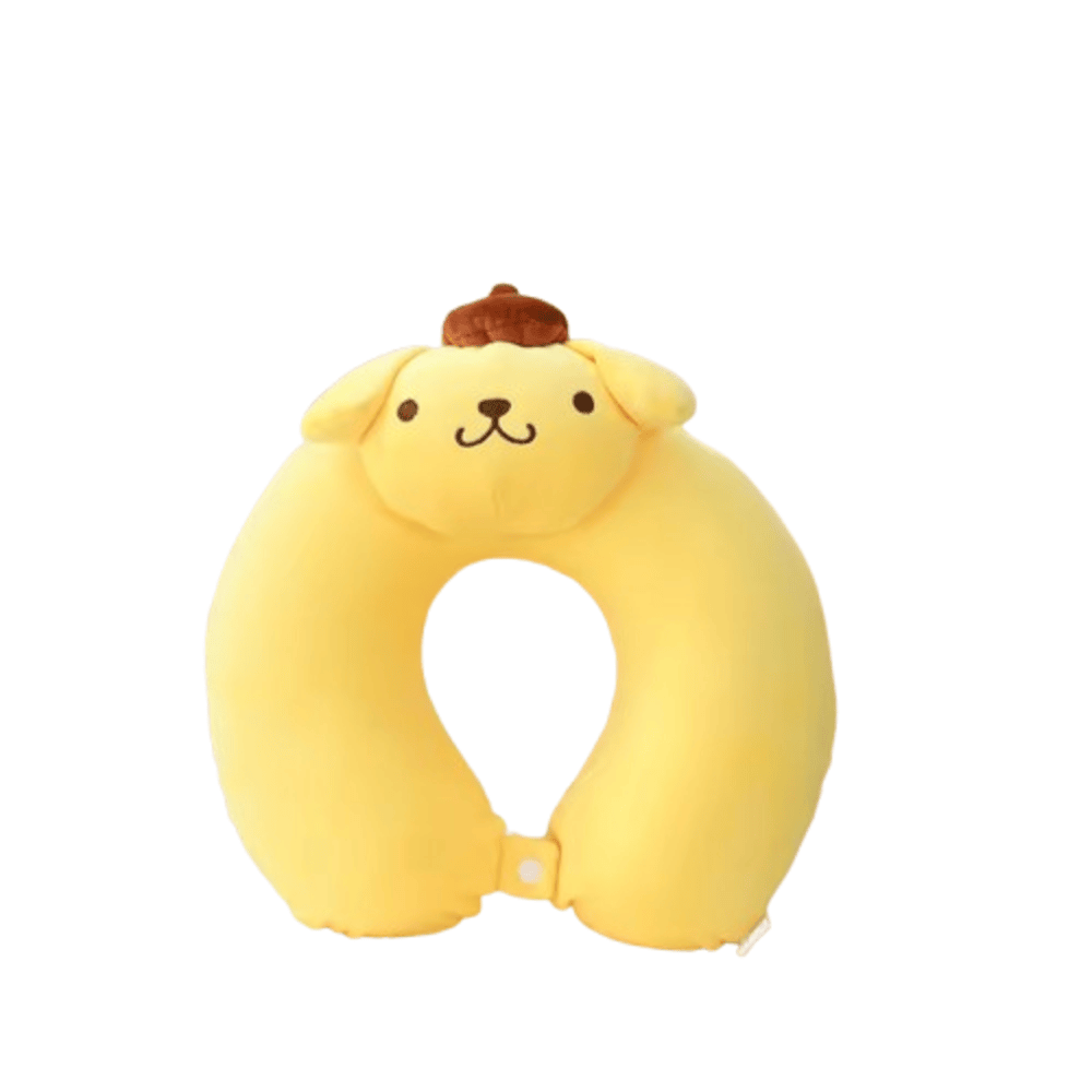 Sanrio Pompompurin U-Shaped Plush Neck Pillow Sanrio Pompompurin U-Shaped Plush Neck Pillow