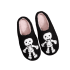Halloween Skull Plush Slippers