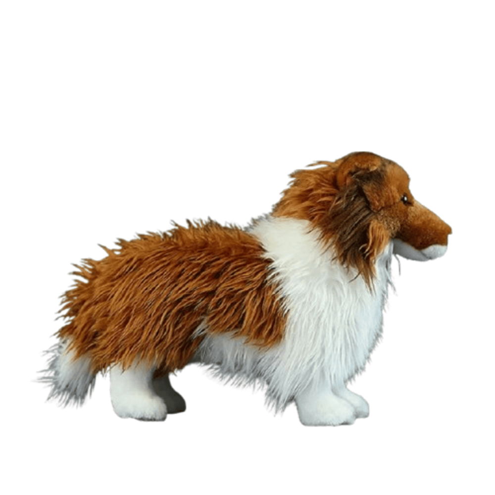 Realistic Animal Sheltie Dog Plush Toy Realistic Animal Sheltie Dog Plush Toy