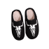 Longhorn Skull Plush Slippers