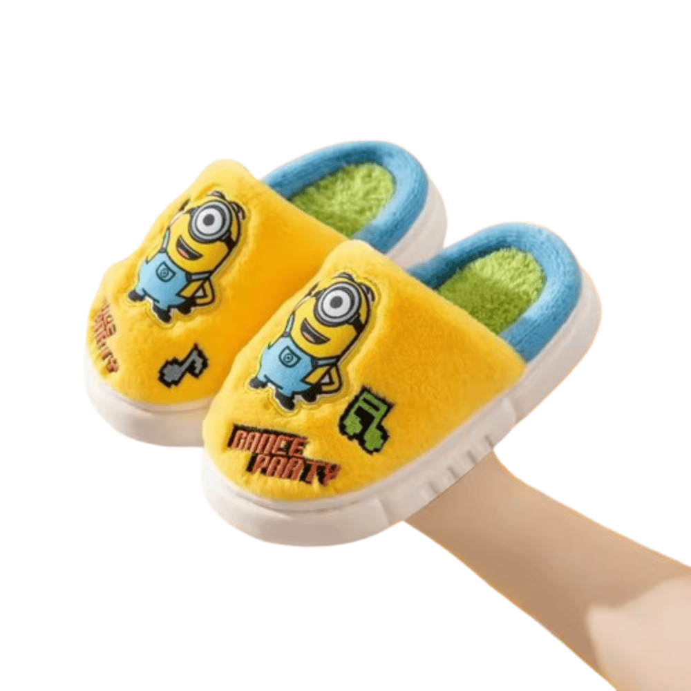Minion Soft Plush Slippers Minion Soft Plush Slippers