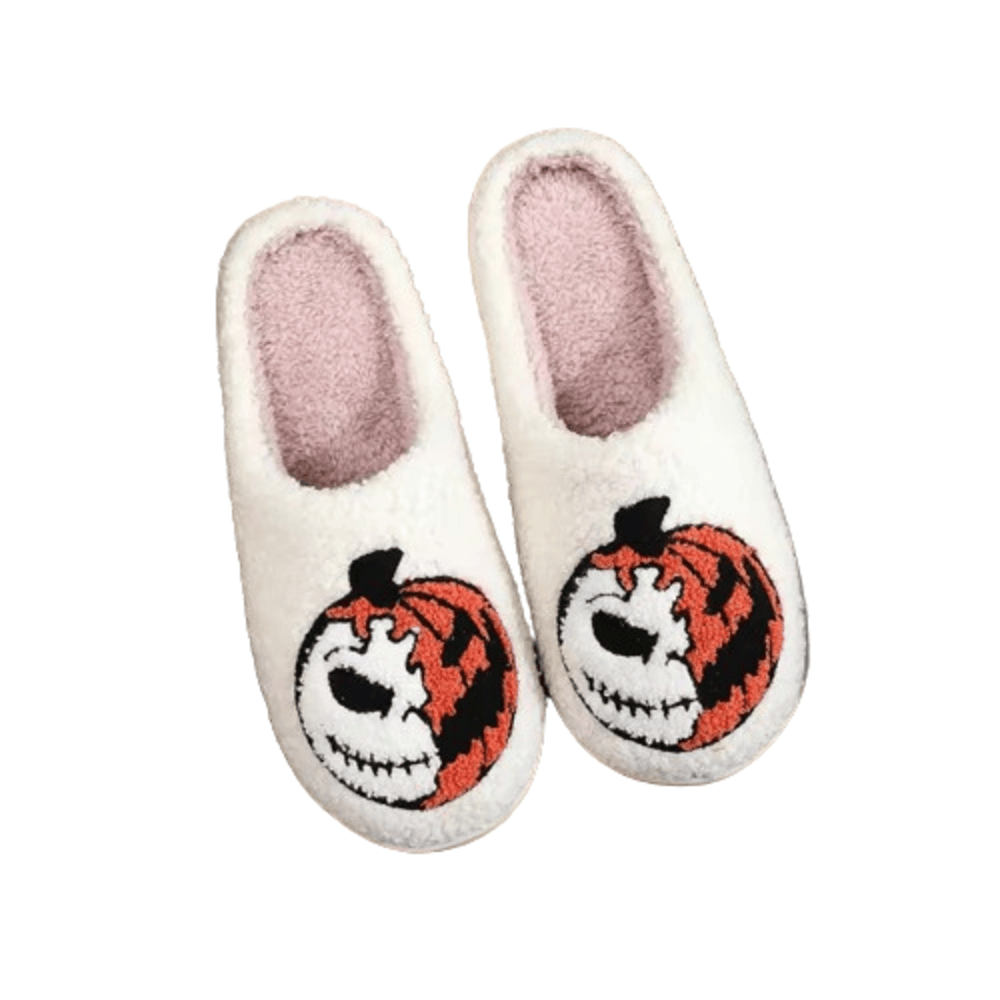 Halloween Pumpkin Stuffed Plush Slippers Halloween Pumpkin Stuffed Plush Slippers
