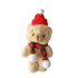 13cm Soft Christmas Bear Plush Toy