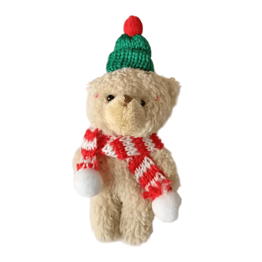13cm Christmas Teddy Bear Plush Toy 13cm Christmas Teddy Bear Plush Toy