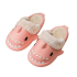 Winter Pink Shark Indoor Slippers