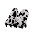 Winter Cow Paw Plush Indoor Shoes