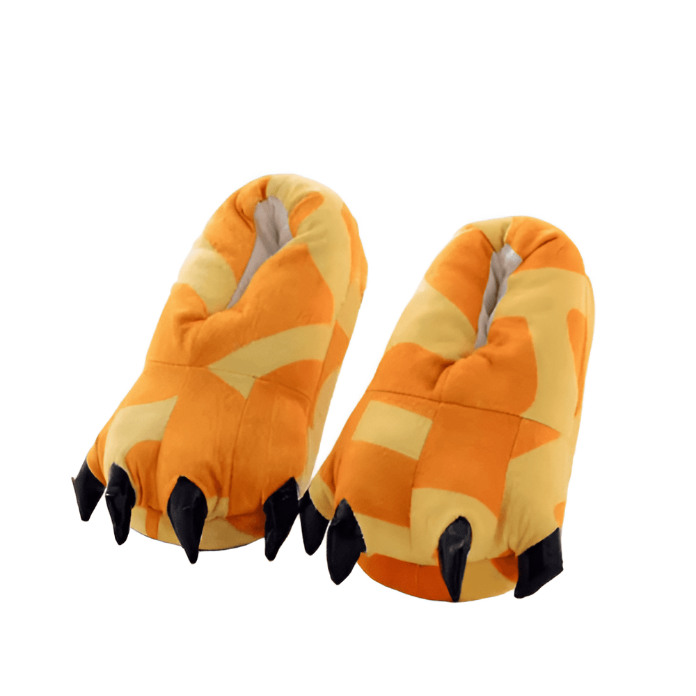 Winter Giraffe Paw Plush Indoor Shoes