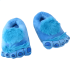 Soft Blue Big Feet Monster Plush Shoes