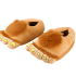 Soft Brown Big Feet Monster Plush Shoes