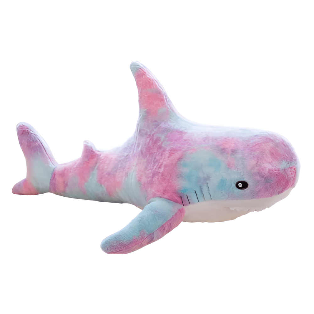 Soft Purple Rainbow Shark Plush Toy Soft Purple Rainbow Shark Plush Toy