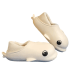 Beige Dolphin Indoor Slippers
