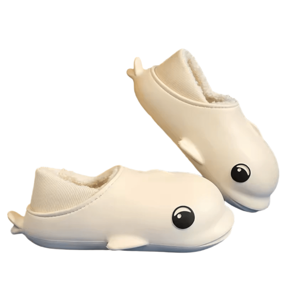 Beige Dolphin Indoor Slippers Beige Dolphin Indoor Slippers
