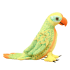 Realistic Yellow Parrot Soft Plush Toy