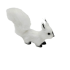 Mini Squatting White Squirrel Soft Toy