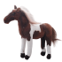 Realistic Brown With White Horse Soft Plush Toy