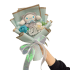 Sanrio Anime Cinnamoroll Plush Toy Bouquet