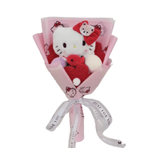 Sanrio Cartoon Hello Kitty Plush Toy Bouquet