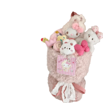 Anime Sanrio Hello Kitty Soft Plush Toy Bouquet