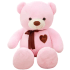 Giant Scarf Huge Pink Bear Plush Toy