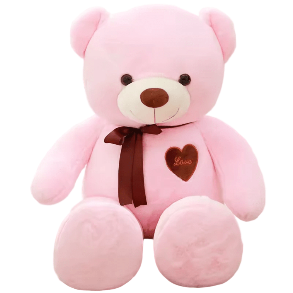 Giant Scarf Huge Pink Bear Plush Toy Giant Scarf Huge Pink Bear Plush Toy