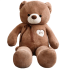 Giant Scarf Huge Brown Bear Plush Toy