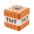 10cm Anime Game Minecraft TNT Cube Plush Toy
