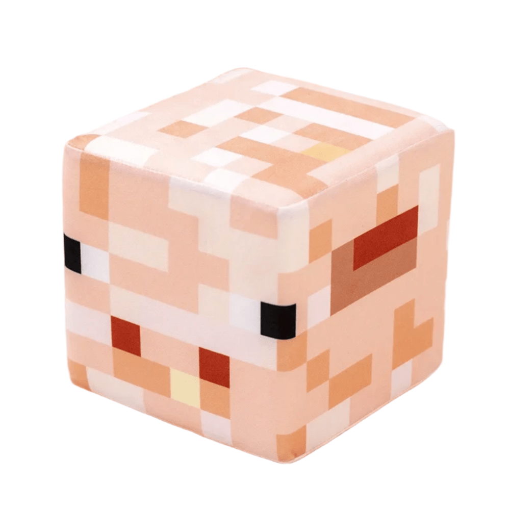 10cm Anime Game Minecraft Pink Pig Cube Plush Toy 10cm Anime Game Minecraft Pink Pig Cube Plush Toy