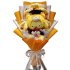 Sanrio Cartoon Graduation Pompompurin Stuffed Plush Bouquet