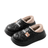 Soft Black Bear Design Winter Waterproof Shoes