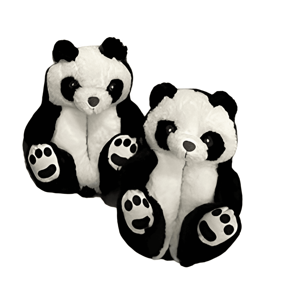 Soft Cartoon Panda Plush Slippers Soft Cartoon Panda Plush Slippers