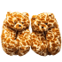 Cartoon Giraffe Teddy Bear Plush Slippers