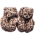 Cartoon Leopard Teddy Bear Plush Slippers