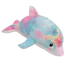 Soft Galaxy Rainbow Dolphin Plush Toy
