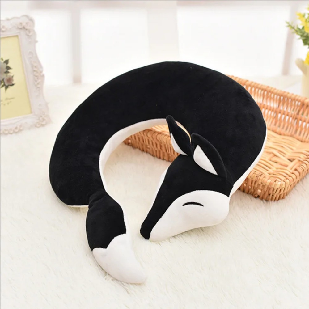 Soft Fox Animal U Shape Plush Neck Pillow Soft Fox Animal U Shape Plush Neck Pillow