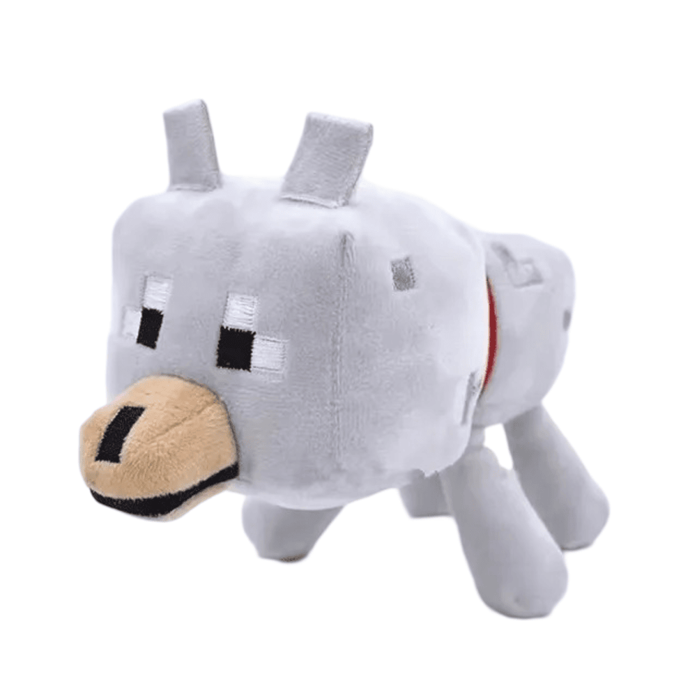 22cm Game Minecraft Wolf Soft Plush Toy 22cm Game Minecraft Wolf Soft Plush Toy