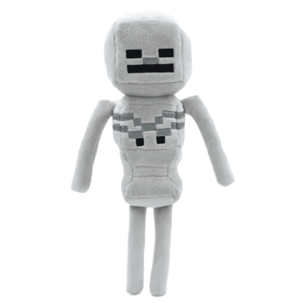 24cm Game Minecraft Skeleton Soft Plush Toy 24cm Game Minecraft Skeleton Soft Plush Toy