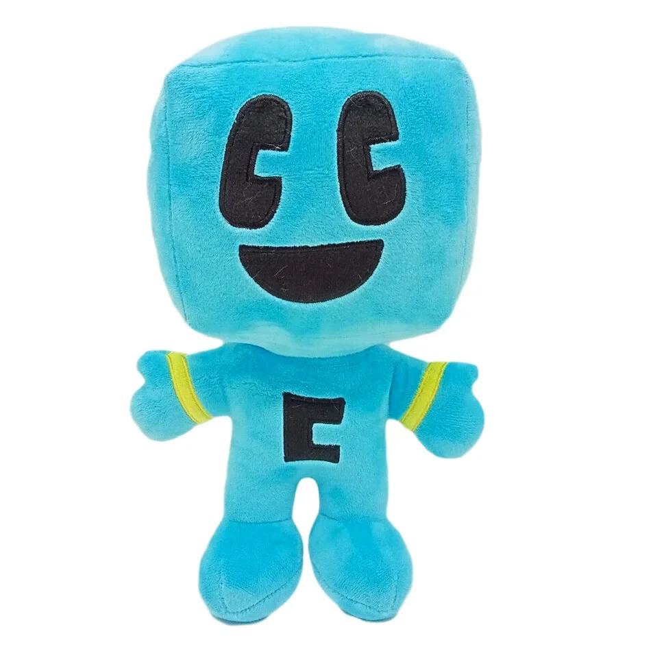 30cm Game Minecraft Blue Creeper Soft Plush Toy