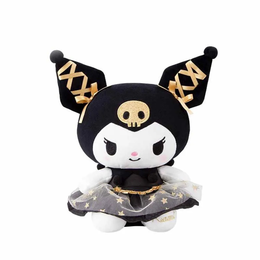 25cm Sanrio Black Golden Kuromi Plush Toy 25cm Sanrio Black Golden Kuromi Plush Toy
