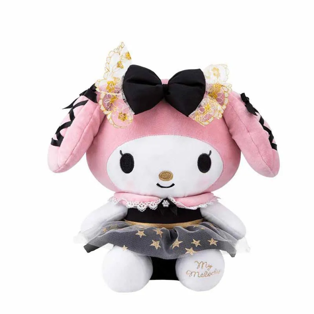 25cm Sanrio Black Golden My Melody Plush Toy 25cm Sanrio Black Golden My Melody Plush Toy