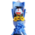 Cartoon Doraemon Graduation Stuffed Plush Bouquet